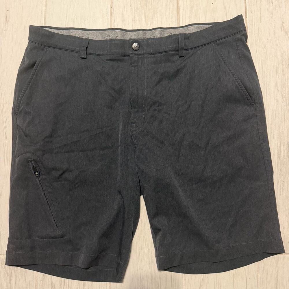 Attack Life by Greg Norman Men’s Black Golf Shorts Size 36 Performance Stretch